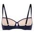 Lea Padded Underwired Bra, Blue