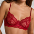 Isabelle Non-Padded Underwired Bra, Red