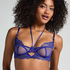 Amari Non-Padded Underwired Bra, Blue