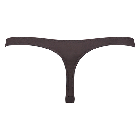 Secret Lace Thong, Gray
