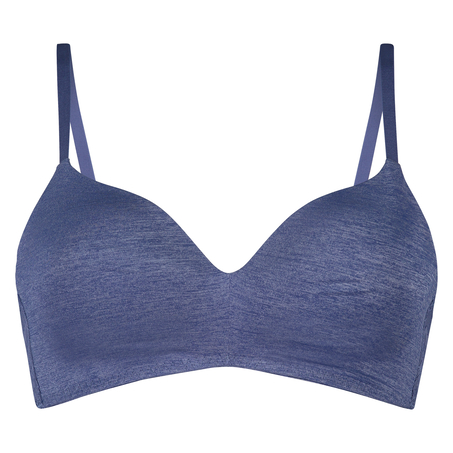 Padded non-wired bra Rebecca, Blue