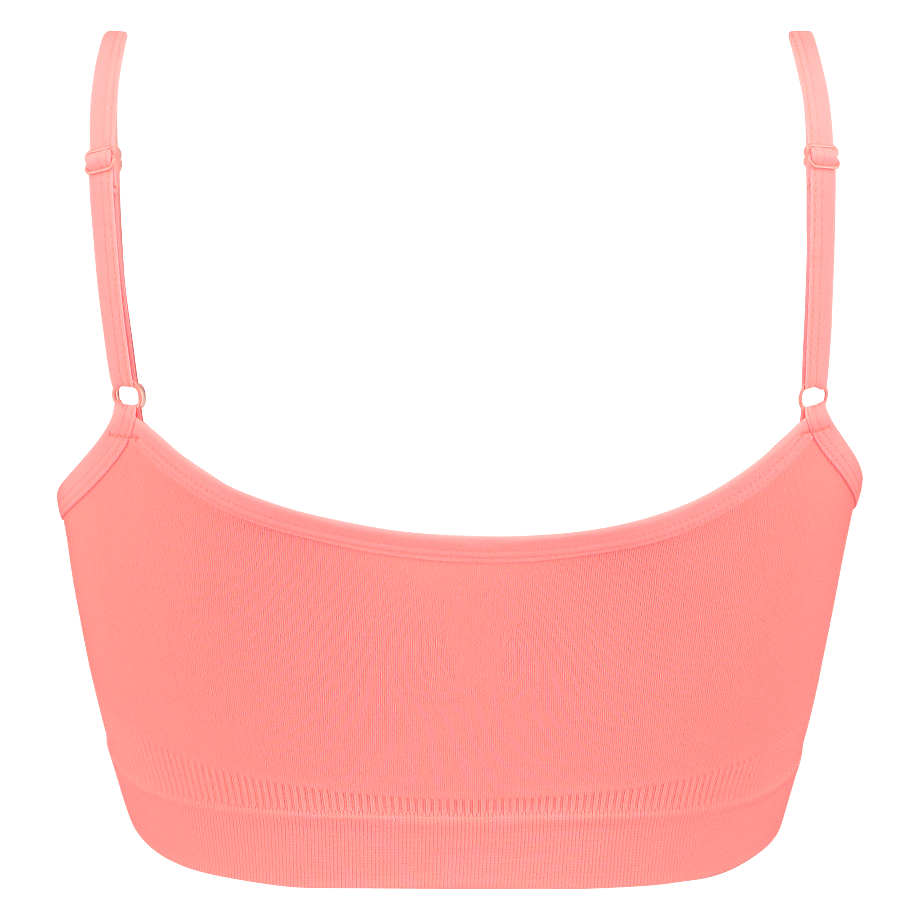 Seamless strappy top, Pink, main