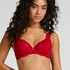 Whitney Non-Padded Underwired Bra, Red