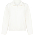Top Half Zip Sporty Fleece, White