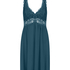 Nora Lace Slip Dress, Blue