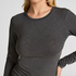Longsleeved Shirt from Soft Cotton, Gray