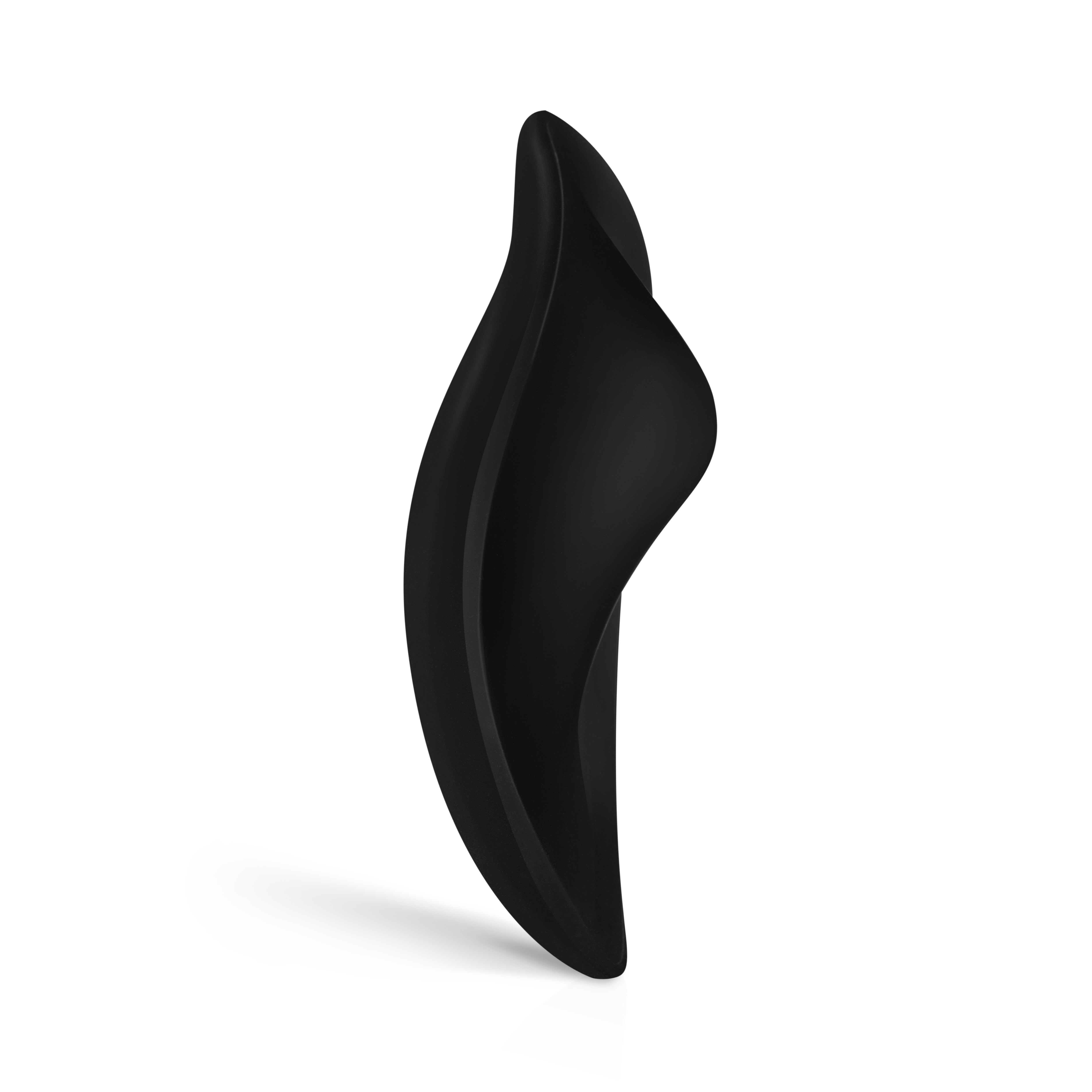 Vibrating Boyshort, Black, main