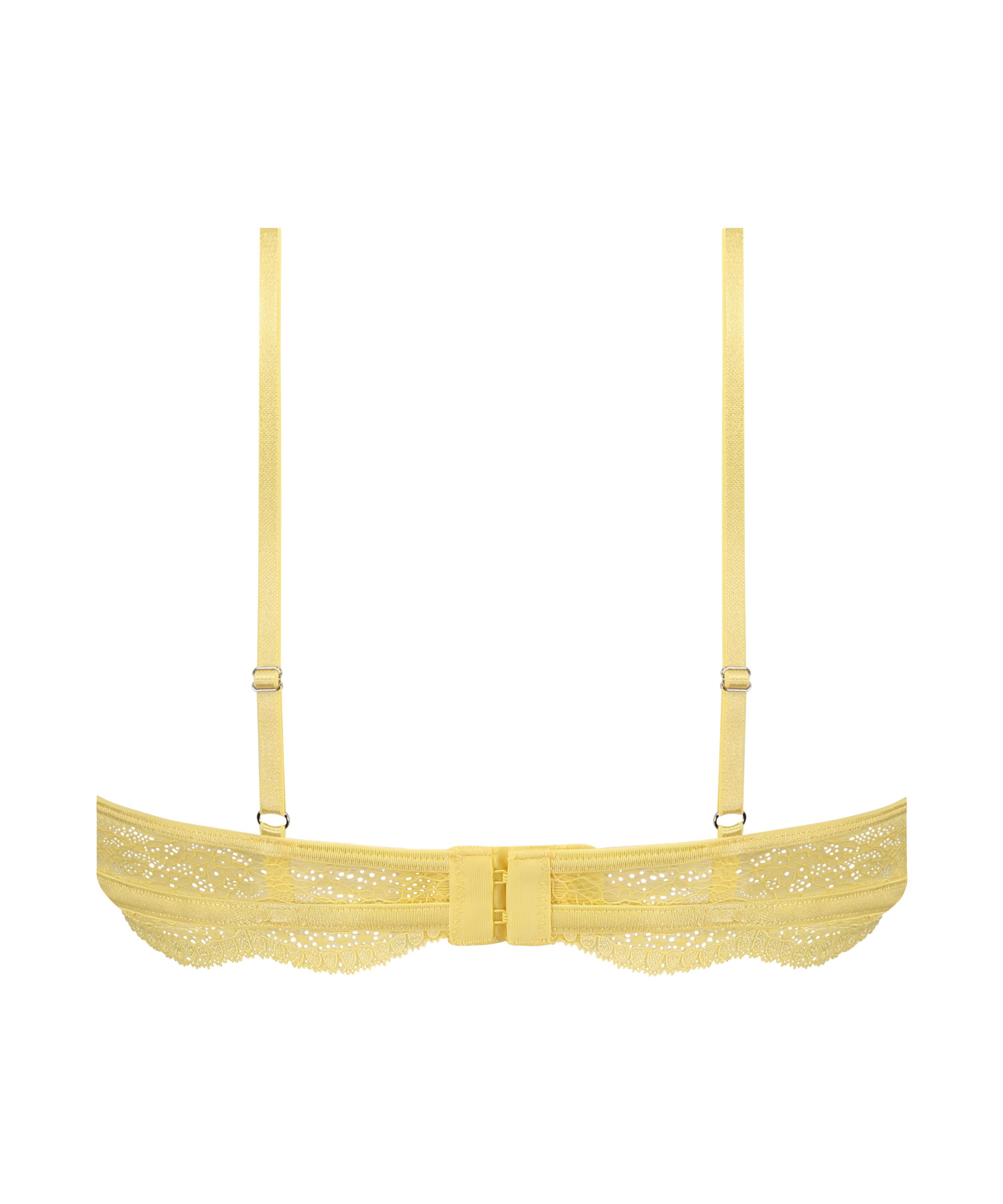 Isabelle Non-Padded Underwired Bra, Yellow, main