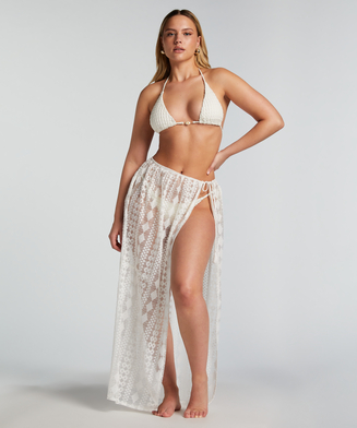 Beach Skirt, White