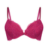 Marine Padded Push-Up Underwired Bra, Pink