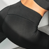HKMX Crossed High Waisted Leggings, Black
