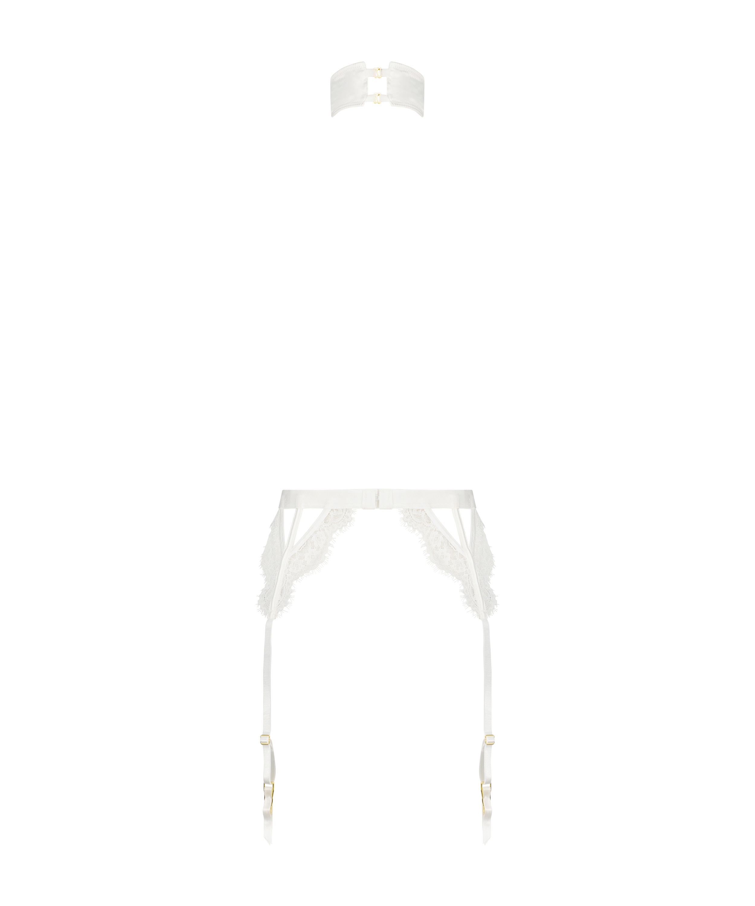 Private Seraphina Suspenders, White, main