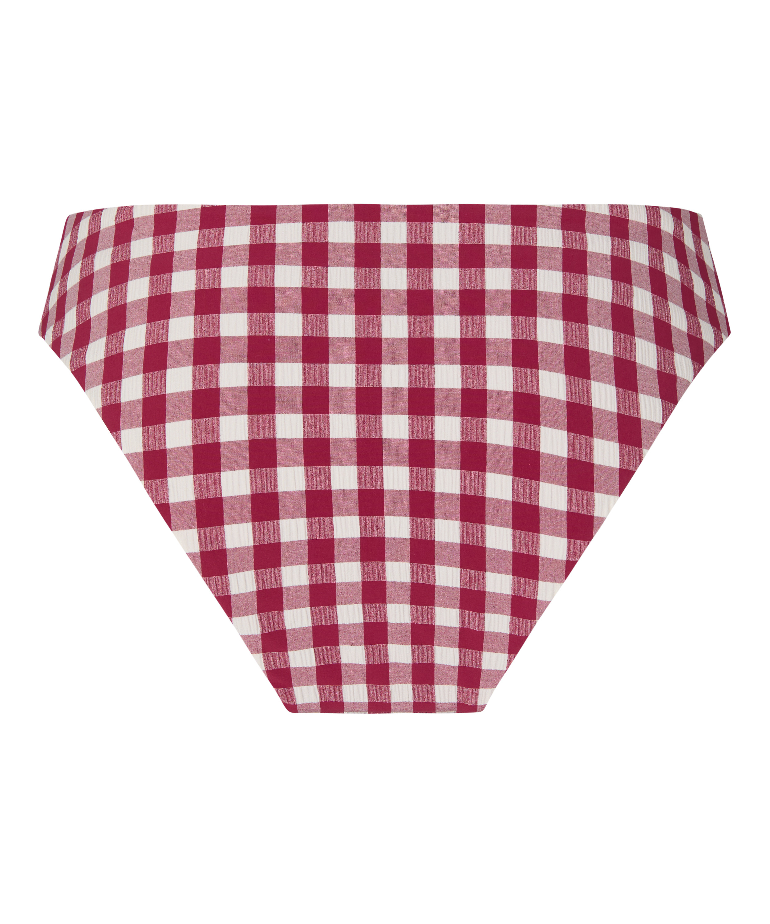 Highleg High-Waisted Bikini Bottom Amalfi, Red, main