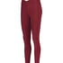 HKMX Crossed High Waisted Leggings, Red
