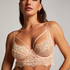 Isabella Non-Padded Underwired Longline Bra, Orange