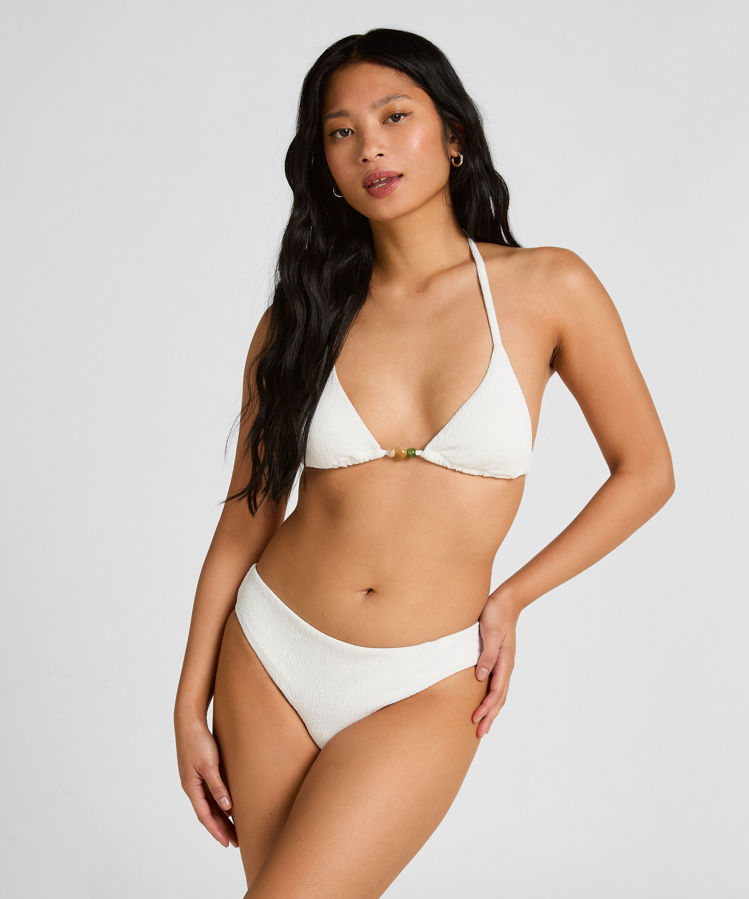 Bikini Bottom Crinkle, White