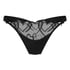 Olivia Highleg Thong, Black