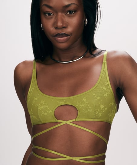 Minnie Bralette, Green