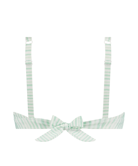 Non-padded bikini top Julia, Green