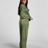 Pyjama Set Velours, Green