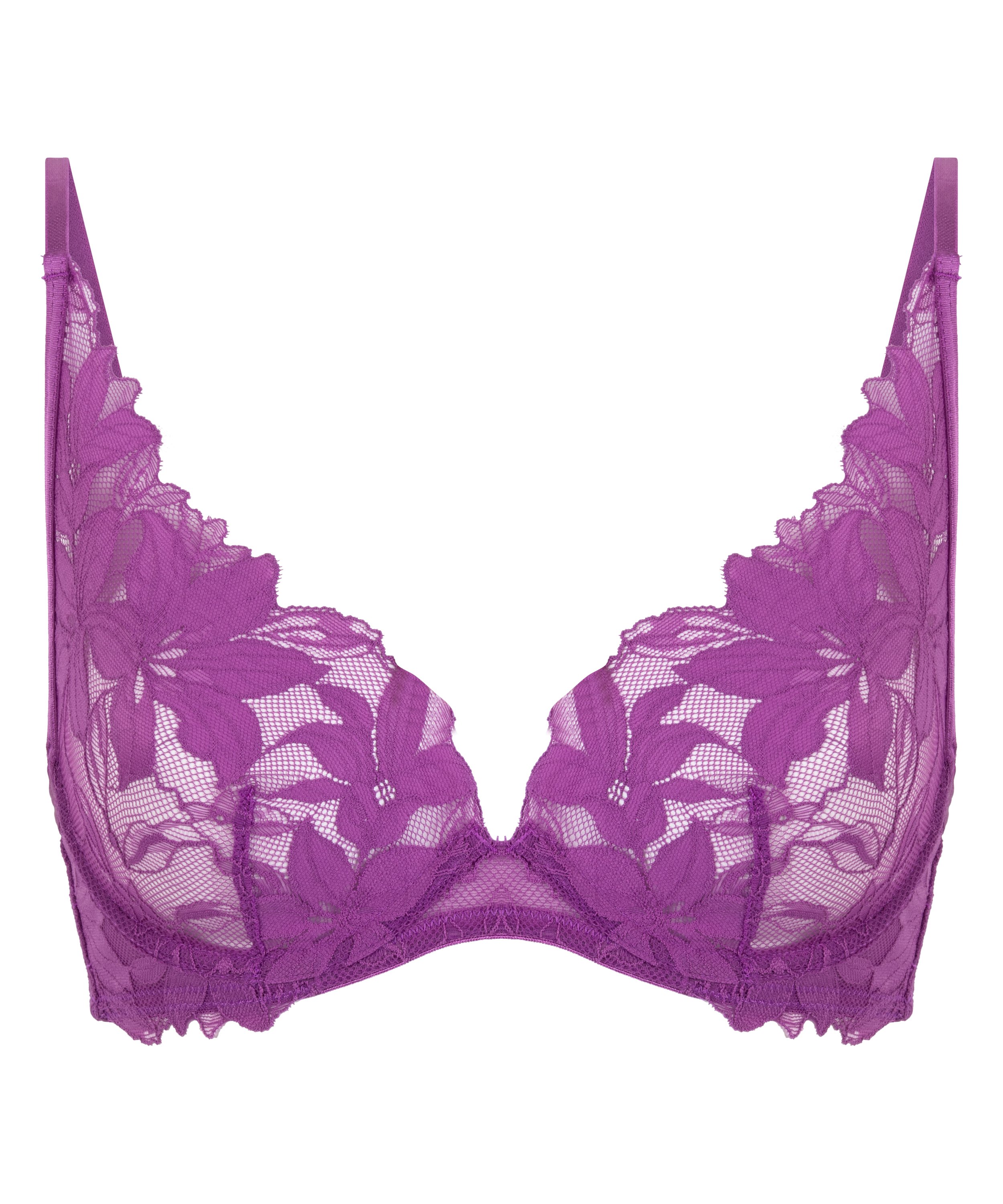 Ingrid Non-Padded Underwired Bra, Purple, main