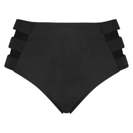 Sunset Dream High Bikini Bottoms, Black