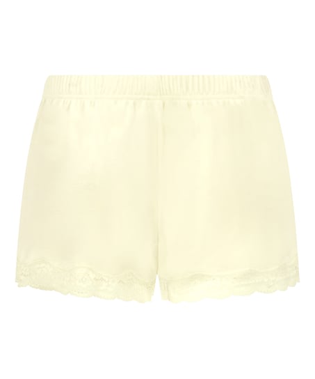 Short Velours Lace, Yellow