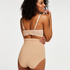 Firming high waisted brief - Level 2, Beige