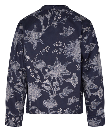 Jacket Sateen , Blue