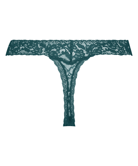 Madison Extra Low Thong, Green