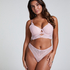 Juliette Padded Longline Underwired Bra, Pink