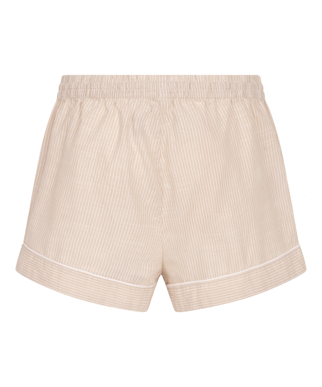 Cotton shorts, Beige