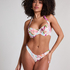 Ayanna Highleg Bikini Bottom, White