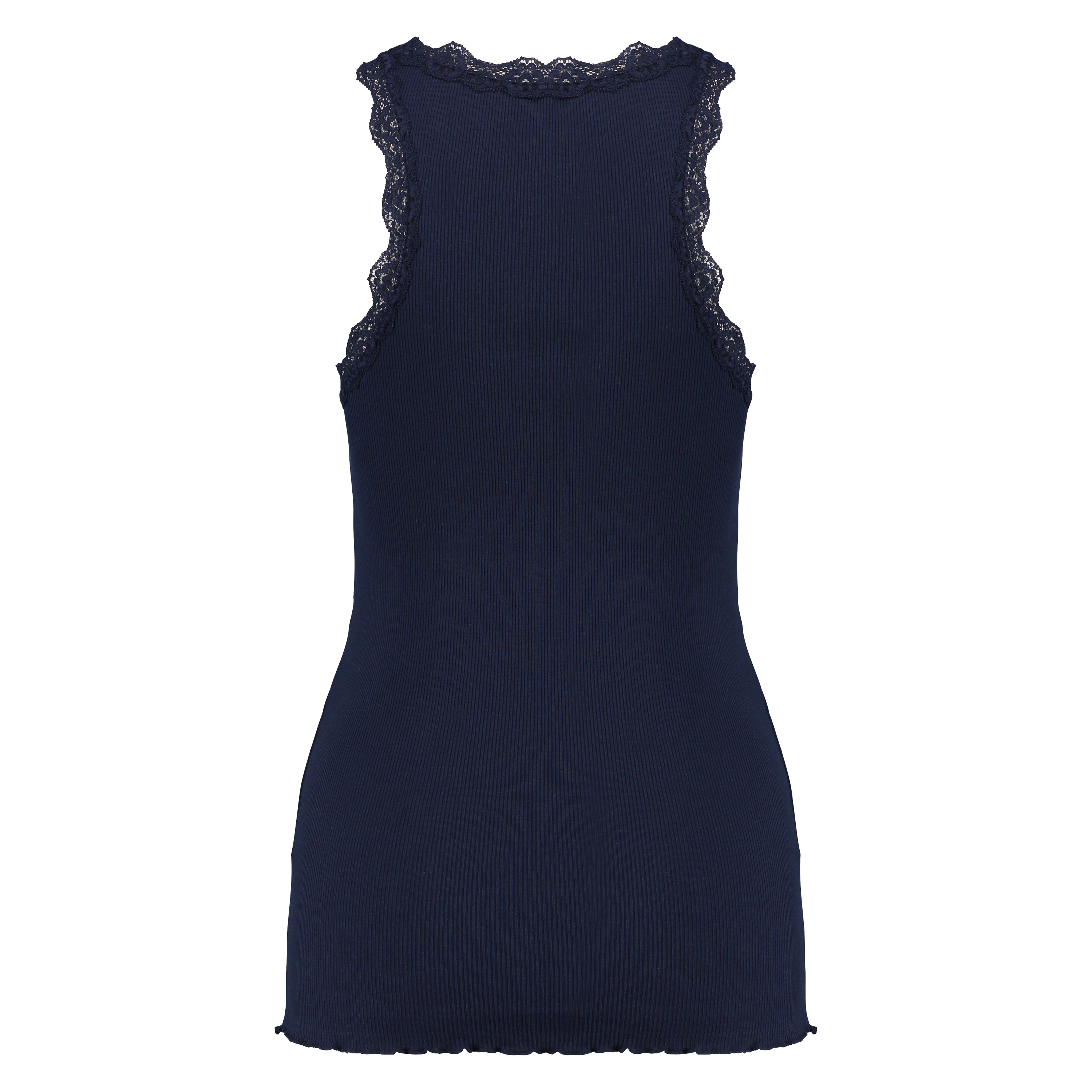 Top rib Cami lace, Blue, main