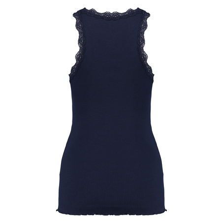 Top rib Cami lace, Blue