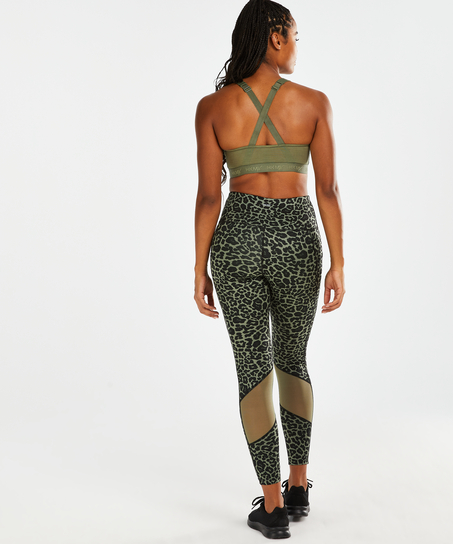 HKMX Oh My Squat High Waisted Leggings, Green