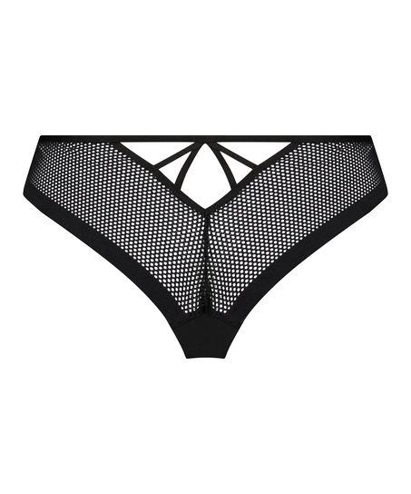 Invisible Brazilian Fishnet, Black