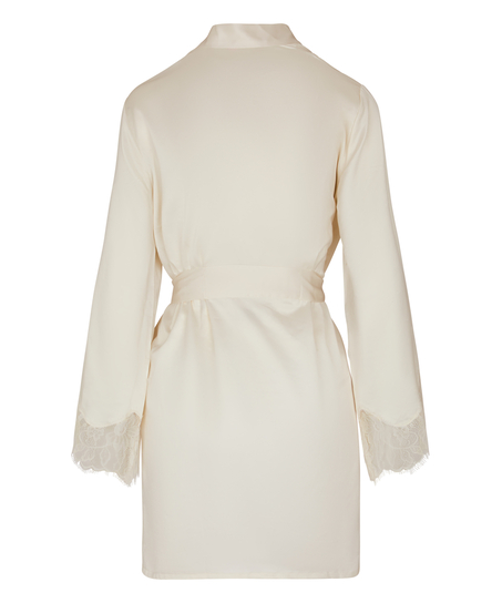 Kimono Satin Valerie, White