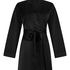 Satin kimono, Black