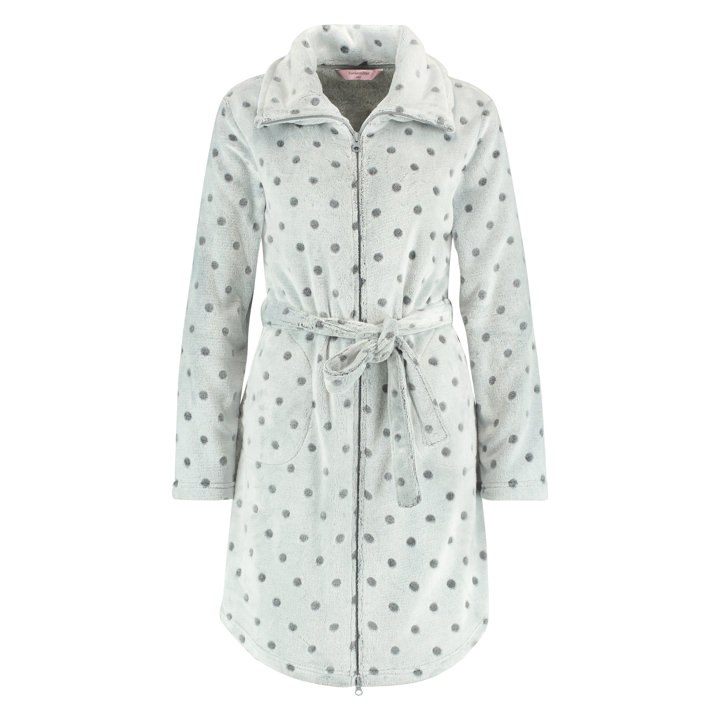 Robe Zipper, Gray, main