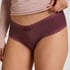 London V-shaped Brazilian, Purple