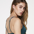 Maya Padded Underwired Bra, Blue