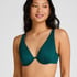 Neoprene Bikini Top, Green