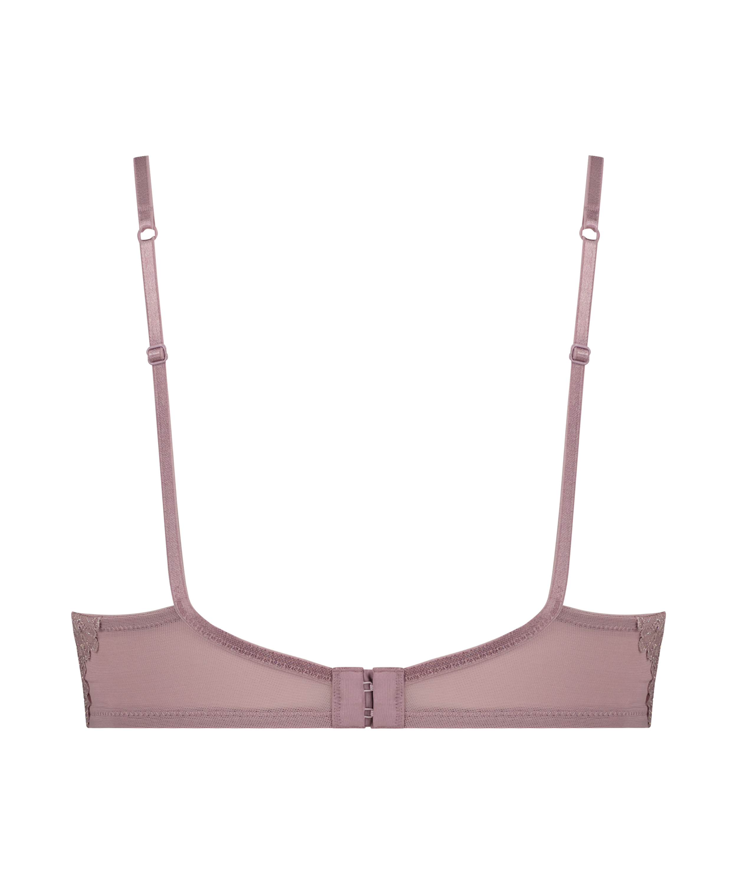Meghan Non-Padded Underwired Longline Bra, Purple, main