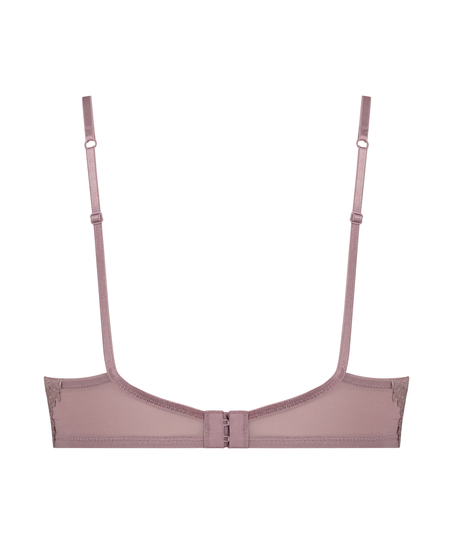 Meghan Non-Padded Underwired Longline Bra, Purple