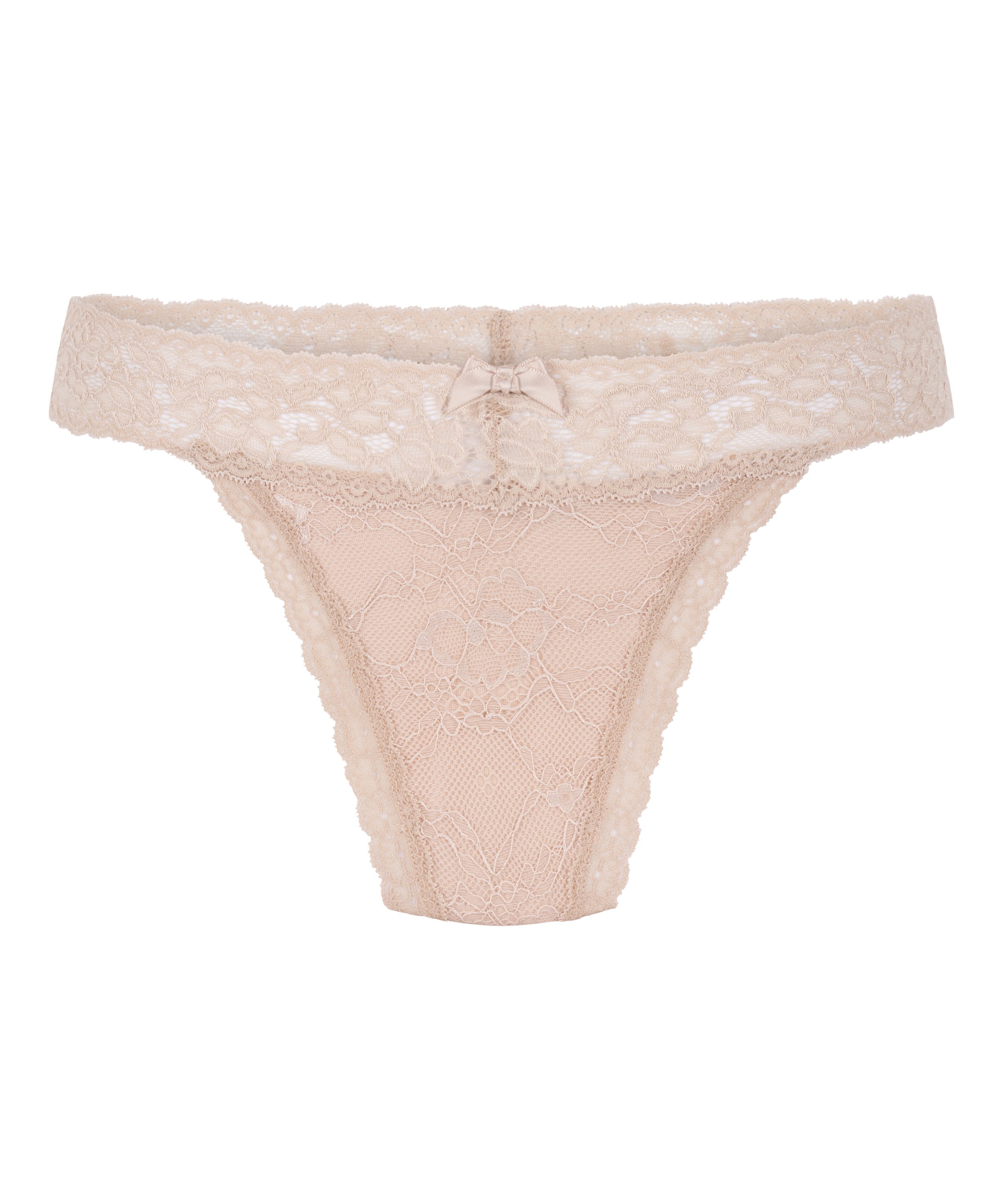 Madison Extra Low Thong, Beige, main