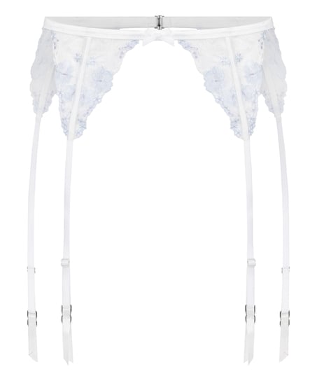 Suspenderbelt Peonie, White