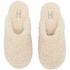 Slipper Curly Fur, White