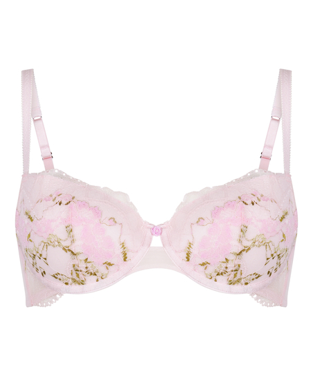 Miri Padded Underwired Bra, Pink