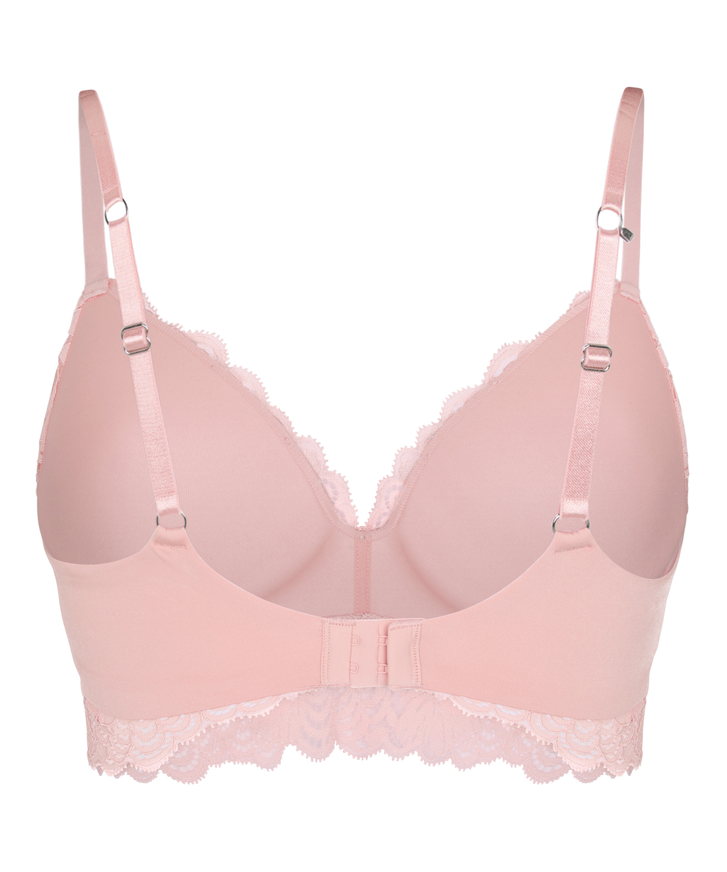 Andrea Padded Non-Wired Bra, Pink, main